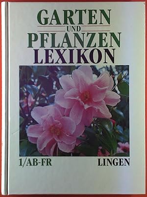 Garten Und Pflanzen Lexikon Zvab