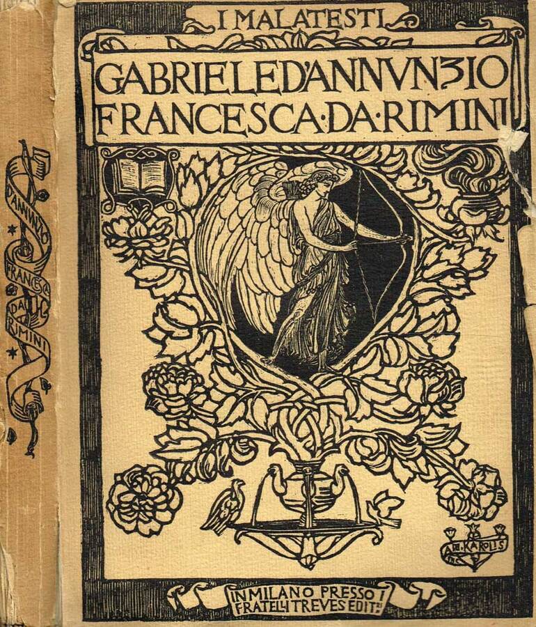 FRATELLI TREVES MILANO 1927 ITALIANO Tragedia in 5 atti rappresentata per la I volta a Roma dalla pagnia di E Duse il 9 dic 1901