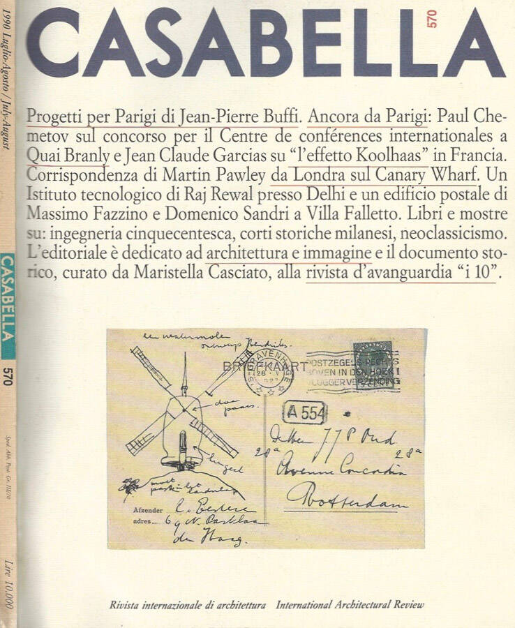 Casabella n. 570 Rivista internazionale di architettura - AA.VV.