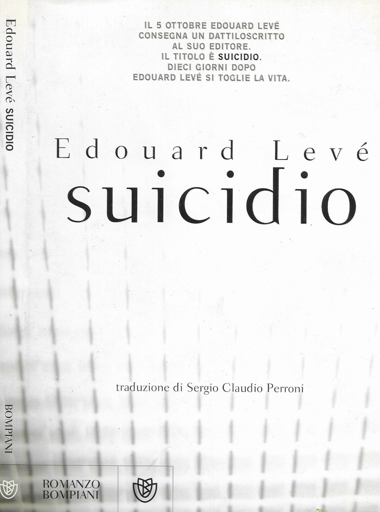 Suicidio - Edouard Levé