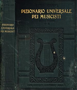 Dizionario universale dei musicisti vol.II M-Z