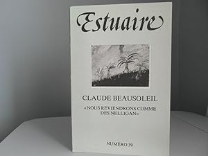 Estuaire 39: Claude Beausoleil
