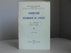 Introduction à la psychologie de l'enfant