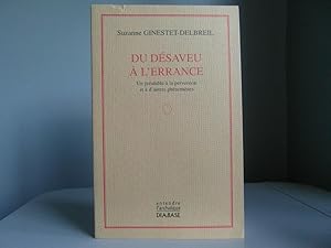 Du désaveu à l'errance