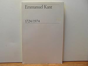 Emmanuel Kant 1724/1974, Kant comme penseur politique