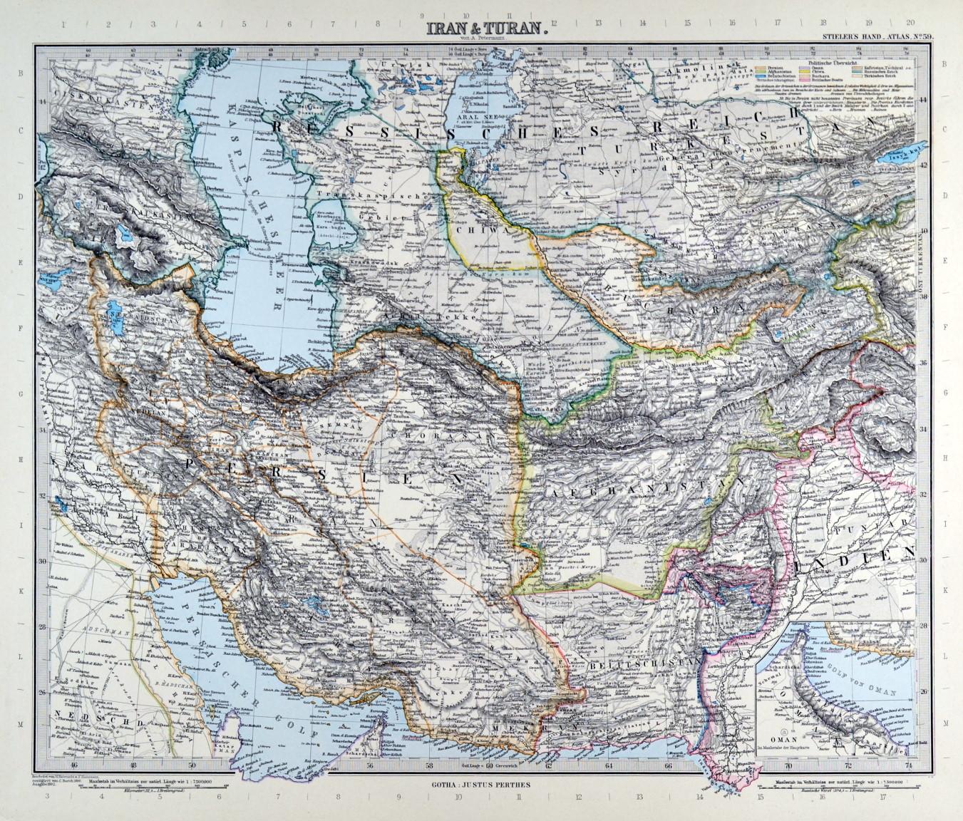 persien karte persien - ZVAB