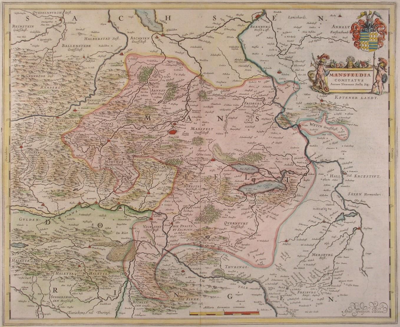 MANSFELD Karte Die - ZVAB