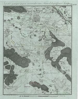 MEMMINGEN. - Karte. Karte von Memmingen und Umgebung bis Attenhausen
