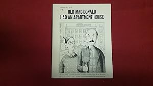 Old Macdonald Had An Apartment House First Edition Abebooks Old Macdonald Had An Apartment House Barrett Judith