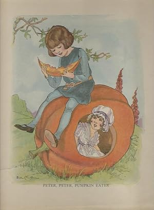 Illustration from Mother Goose Rhymes and Nursery Tales, edited by Watty Piper: Peter, Peter, Pum...