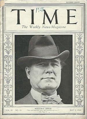 Time The Weekly News-Magazine Vol. III No. 18 May 5, 1924