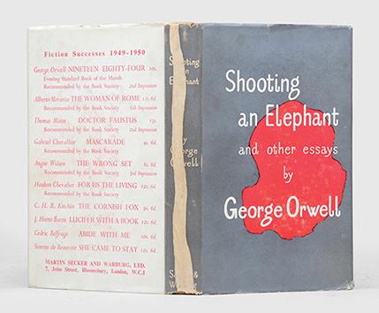 Shooting an elephant and other essays