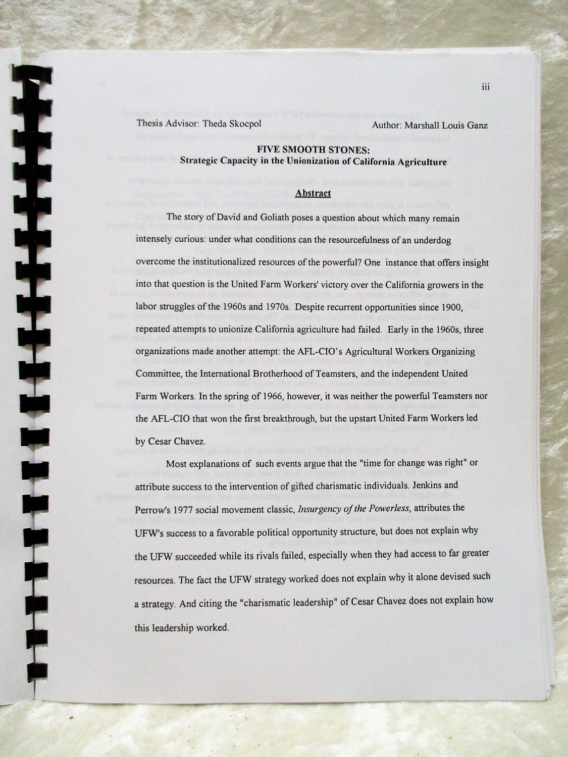 Vicence phd thesis 2000