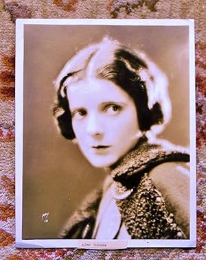 1920 Original PRESS PHOTO of ALMA RUBENS - FILM STARLET & HEROIN ADDICT