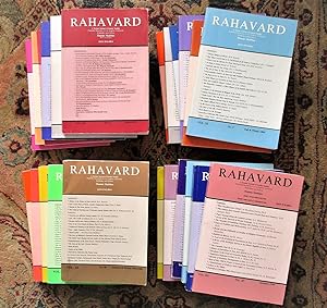 23 ISSUES of RAHAVARD : PERSIAN JOURNAL of IRANIAN STUDIES 1992-2002