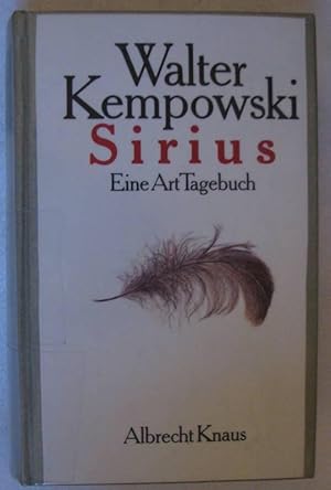 Sirius : Eine Art Tagebuch