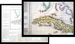 Geographical, Statistical, and Historical Map of Cuba and The Bahama Islands