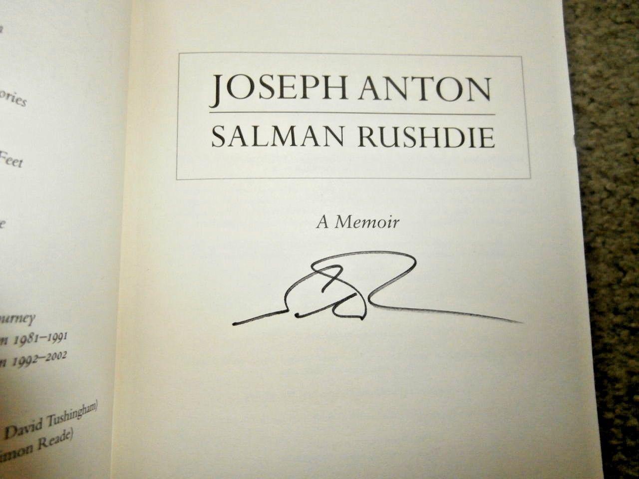 joseph anton a memoir is written by joseph anton a memoir is written by