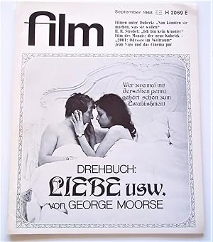 Film: Eine Deutsche Filmzeitschrift (#9 September 1968) German Film Magazine (Later Issues Entitl...