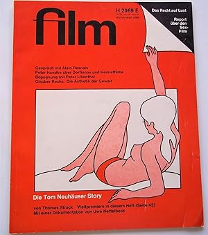 Film: Eine Deutsche Filmzeitschrift (#11 November 1968) German Film Magazine (Later Issues Entitl...