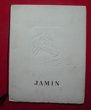 Menu du restaurant Jasmin à Paris ? Février 1978