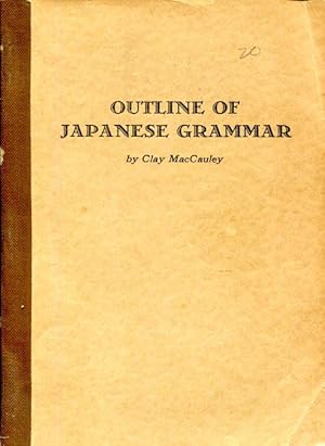 Outline of Japanese Grammar