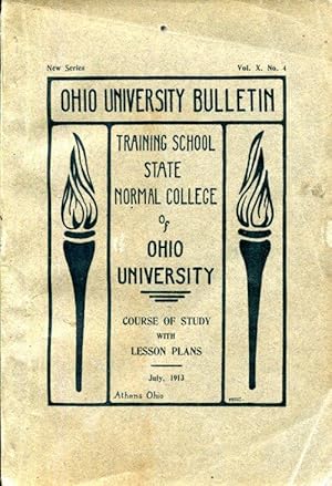 Ohio University Bulletin: Training School State Normal College