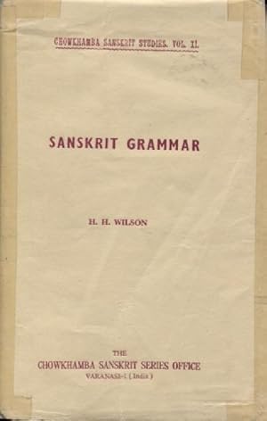 An Introduction to the Grammar of the Sanskrit Language for the Use of Early Students