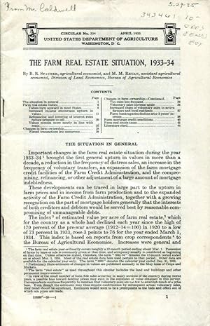 The Farm Real Estate Situation, 1933-34