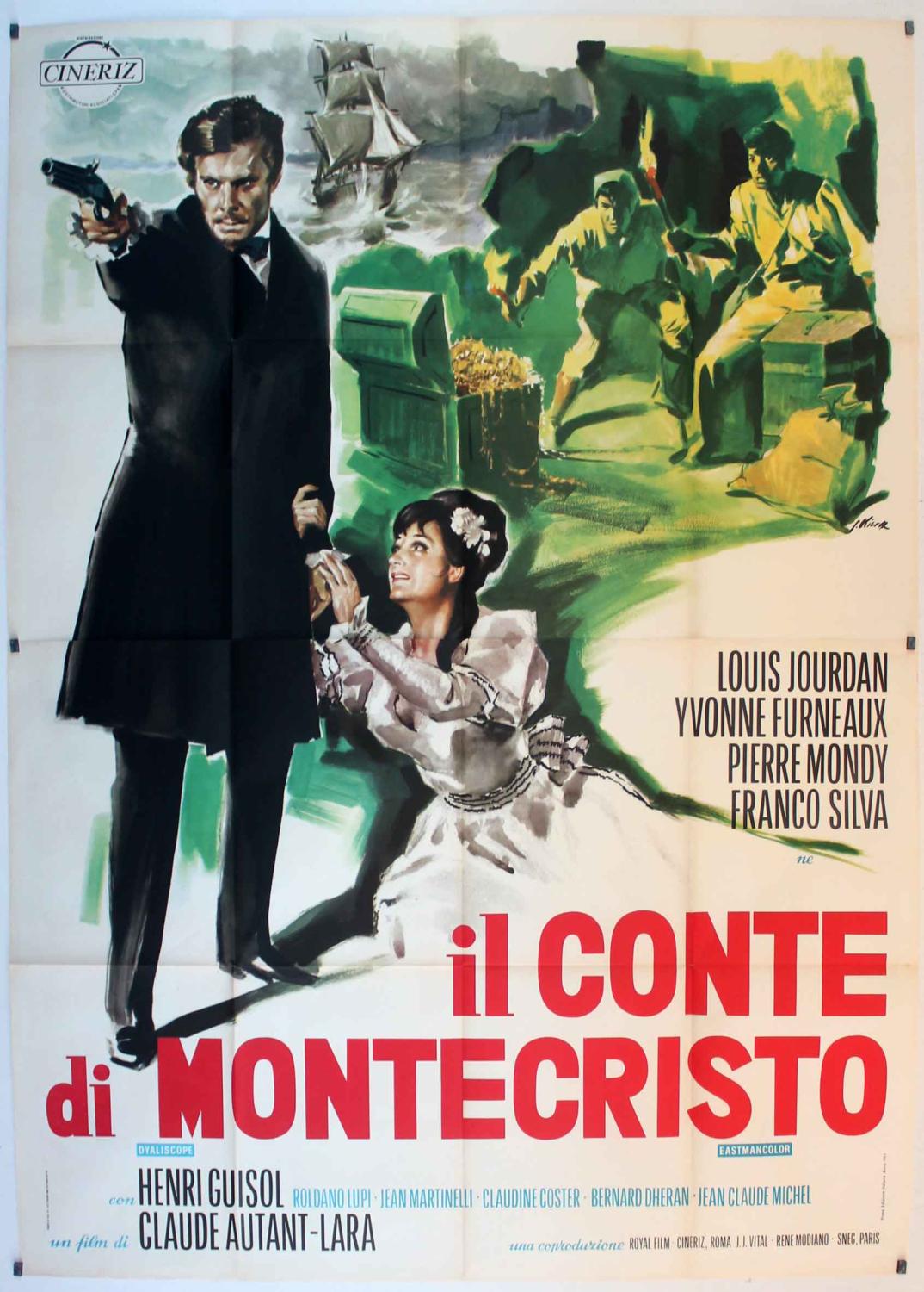 Le Comte De Monte Cristo Movie Poster Il Conte Di Montecristo Poster Vialibri