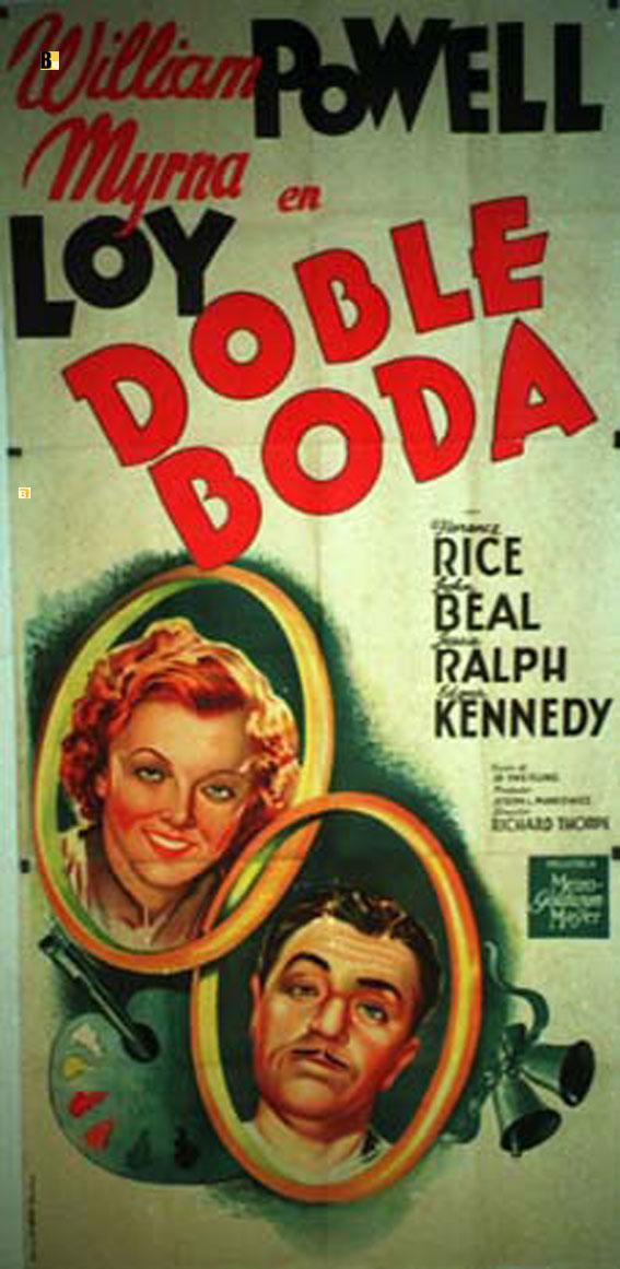 Vialibri Double Wedding Movie Poster Doble Boda Poster