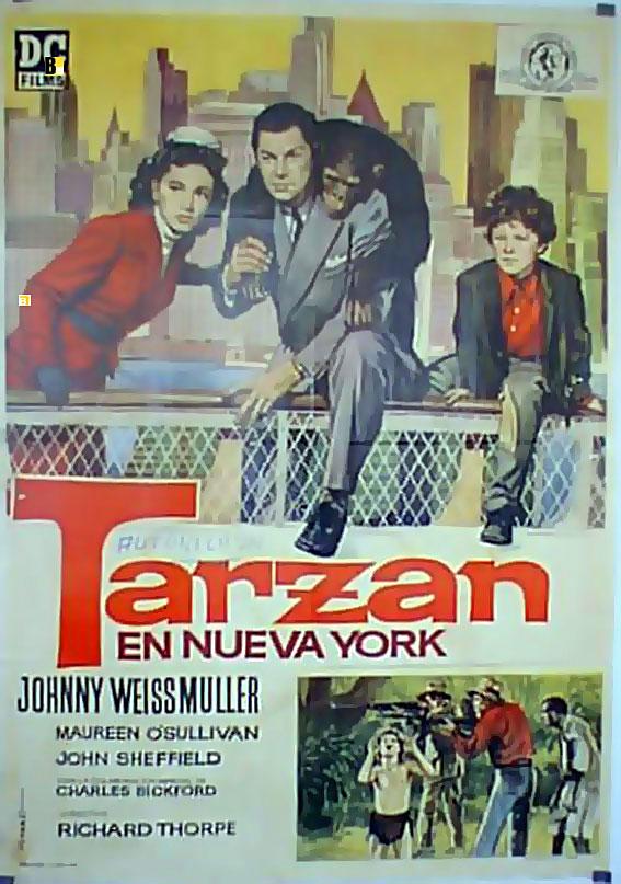 TARZAN´S NEW YORK ADVENTURE. TARZAN EN NUEVA YORK. 1942 