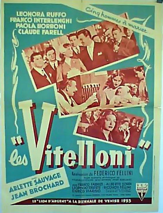 I VITELLONI/VITELLONI, LES/POSTER: Art / Print / Poster | BENITO ...