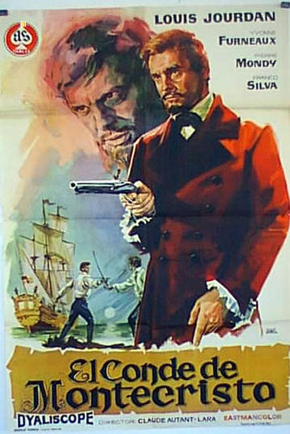 Le Comte De Monte Cristo Movie Poster Conde De Montecristo El Poster Vialibri