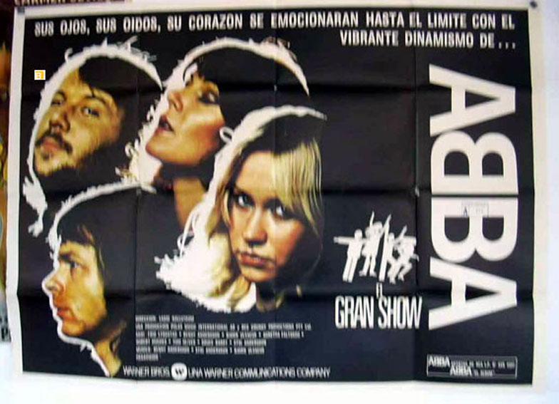 ABBA, THE MOVIE/ABBA/POSTER: - BENITO ORIGINAL MOVIE POSTER