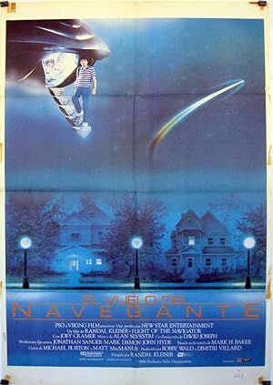 flight of the navigator movie poster