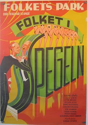 FOLKET I SPEGELN MOVIE POSTER/FOLKET I SPEGELN/POSTER