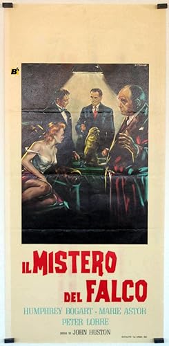THE MALTESE FALCON MOVIE POSTER/IL MISTERO DEL FALCO/LOCANDINA