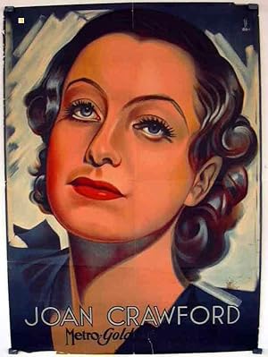 JOAN CRAWFORD MOVIE POSTER/JOAN CRAWFORD/POSTER