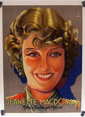 JEANETTE MACDONALD MOVIE POSTER/JEANETTE MACDONALD/POSTER