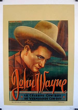 WAYNE, JOHN MOVIE POSTER/JOHN WAYNE/POSTER