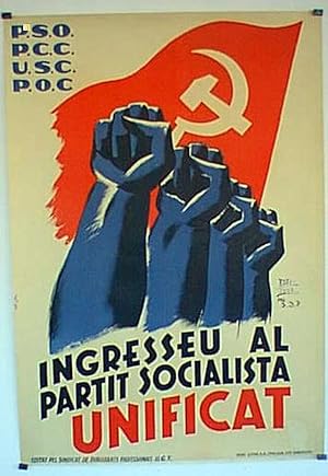 INGRESSEU AL PARTIT SOCIALISTA UNIFICAT MOVIE POSTER/INGRESSEU AL PARTIT SOCIALISTA UNIFICAT/POSTER