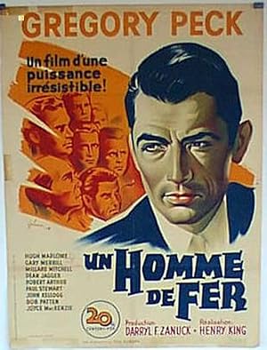 TWELVE O'CLOCK HIGH MOVIE POSTER/HOMME DE FER, UN/POSTER