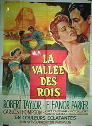 VALLEY OF THE KINGS MOVIE POSTER/VALLEE DES ROIS, LA/POSTER