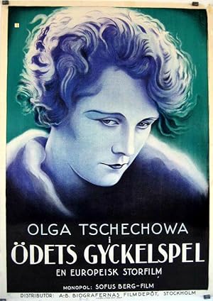 Liebeshölle MOVIE POSTER/ODETS GYCKELSPEL/POSTER