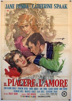 LA RONDE MOVIE POSTER/PIACERE E L? AMORE, IL/POSTER