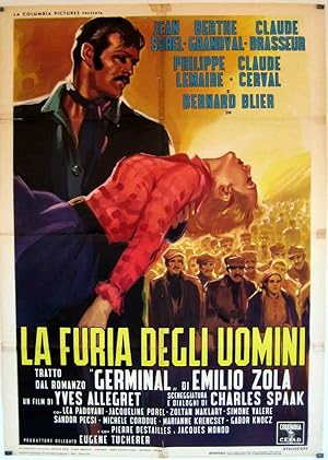 GERMINAL MOVIE POSTER/LA FURIA DEGLI UOMINI/POSTER