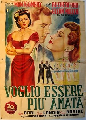 ORCHESTRA WIVES MOVIE POSTER/VOGLIO ESSERE PIU AMATA/POSTER