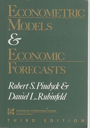 Econometric Models and Economic Forecasts