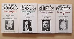 Prosa completa (1930-1975) (4 volúmenes)